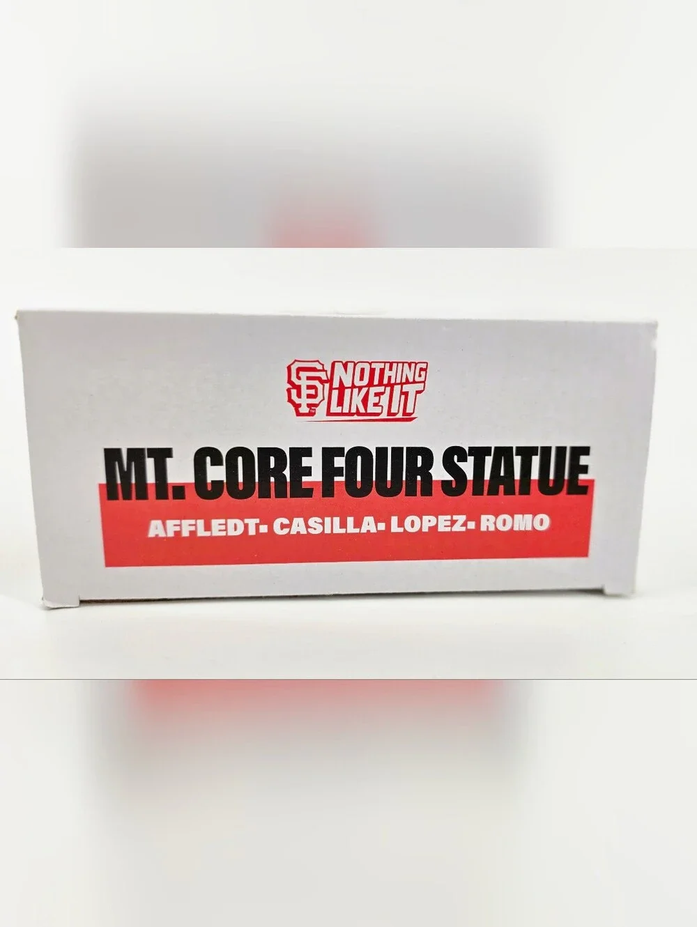 San Francisco Giants “2024 Core Four” Statue – Affeldt • Lopez • Casilla • Romo - Picture 10 of 13